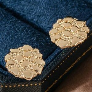 Elegant Gold-Tone Earrings